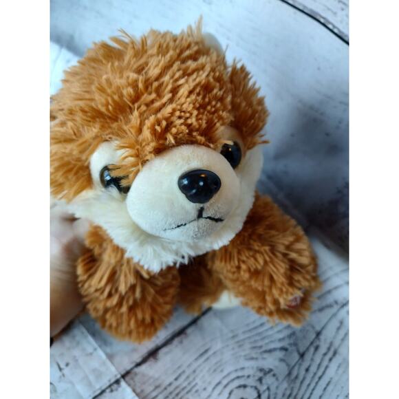 Animated Barking Pomeranian Plush Stuffed Animal - Picture 2 of 5